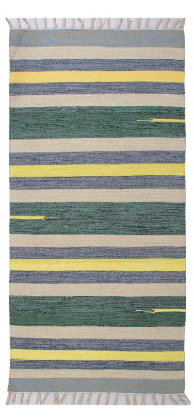 キリム モダン 絨毯 70x150cm