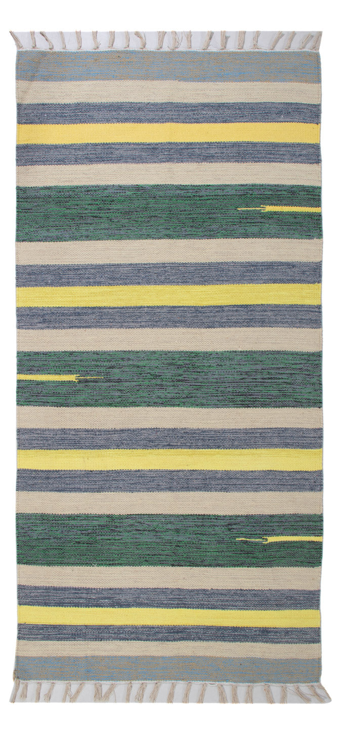 キリム モダン 絨毯 150x70cm