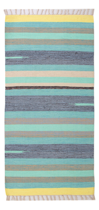 キリム モダン 絨毯 70x150cm