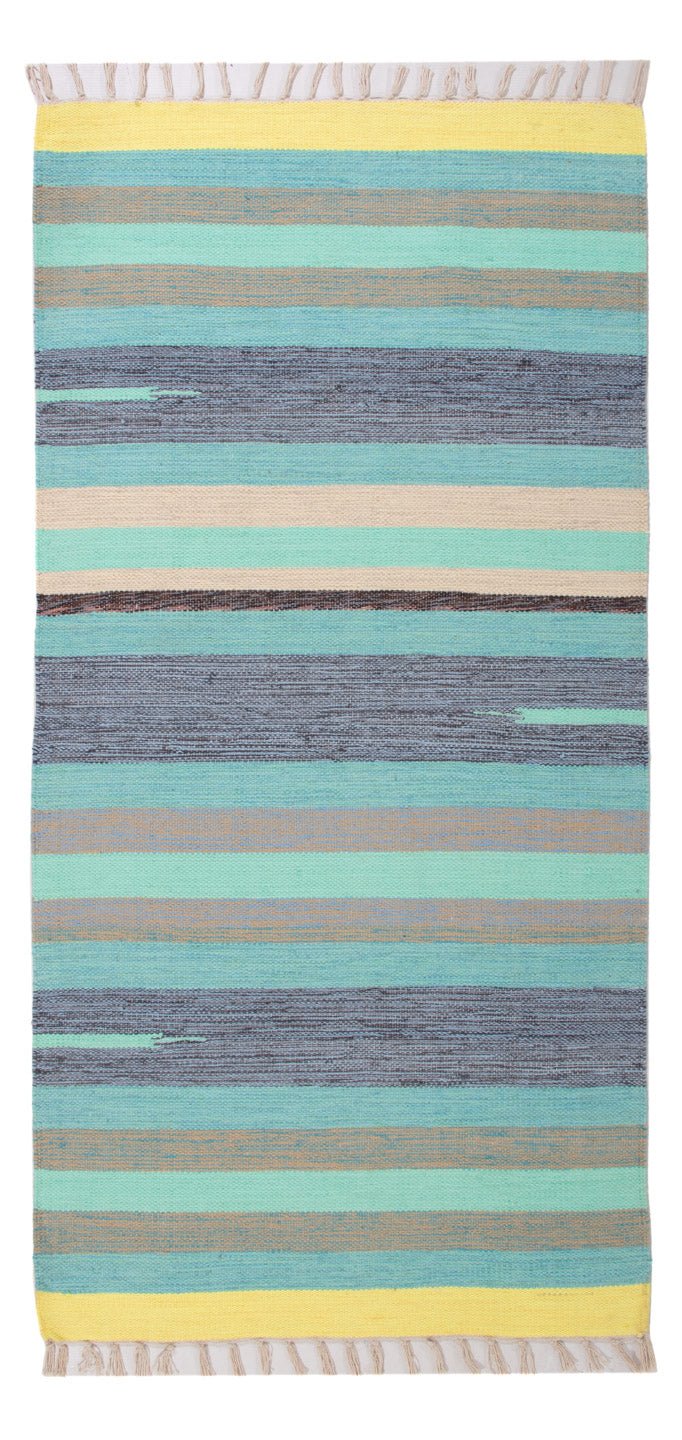 キリム モダン 絨毯 150x70cm