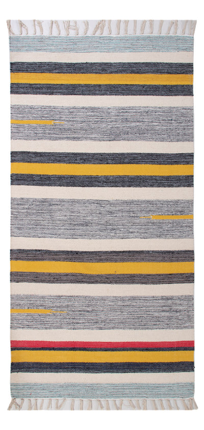 キリム モダン 絨毯 70x150cm