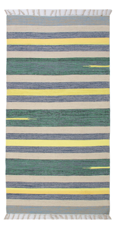 キリム モダン 絨毯 70x150cm