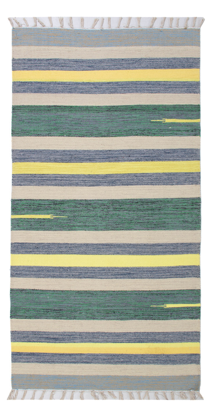 キリム モダン 絨毯 150x70cm