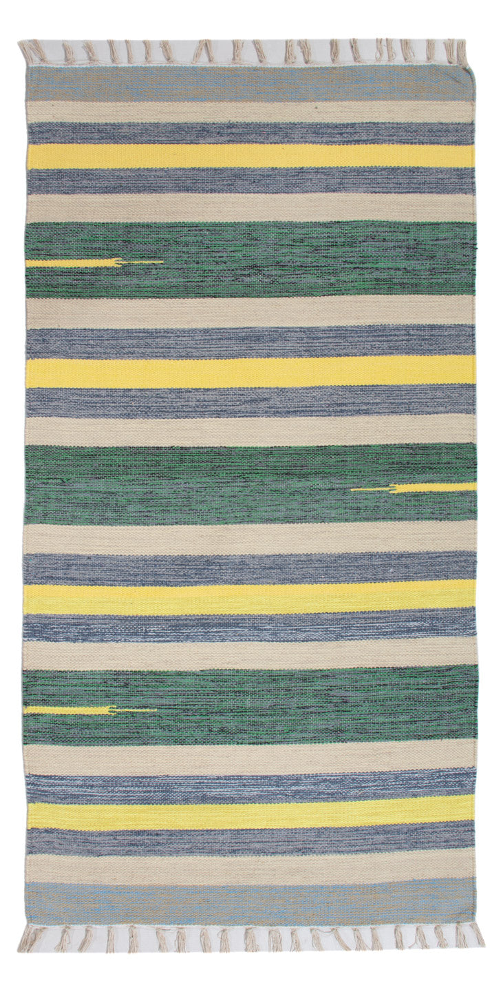 キリム モダン 絨毯 150x70cm