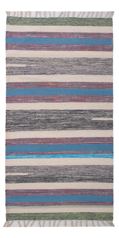 キリム モダン 絨毯 70x150cm
