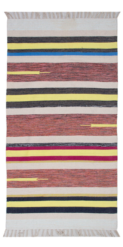 キリム モダン 絨毯 70x150cm