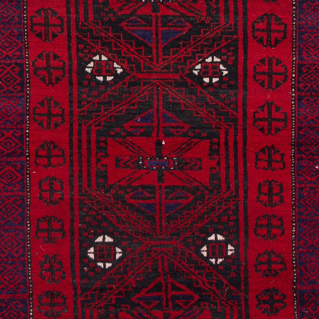 バルーチ絨毯 205x100cm - ペルシャ絨毯