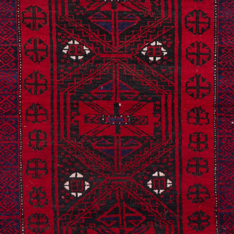 バルーチ絨毯 205x100cm - ペルシャ絨毯