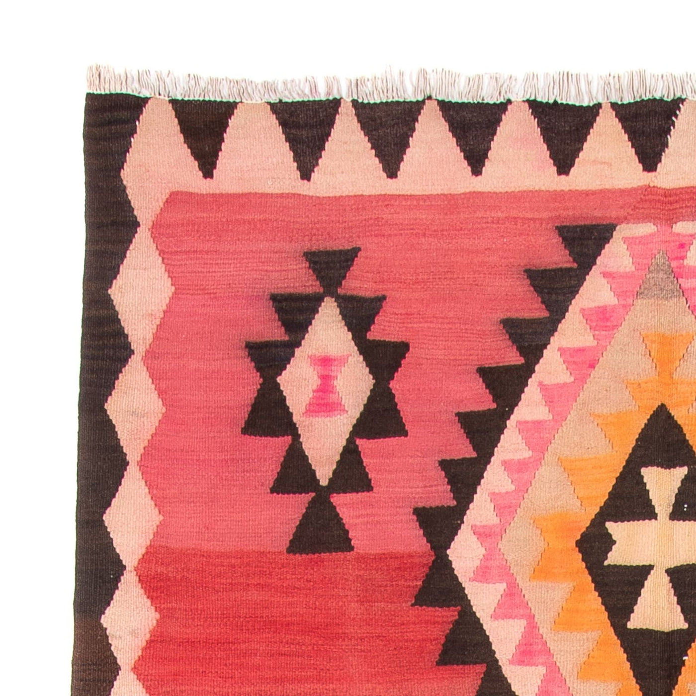 キリム オールド／アンティーク 絨毯 387x160cm