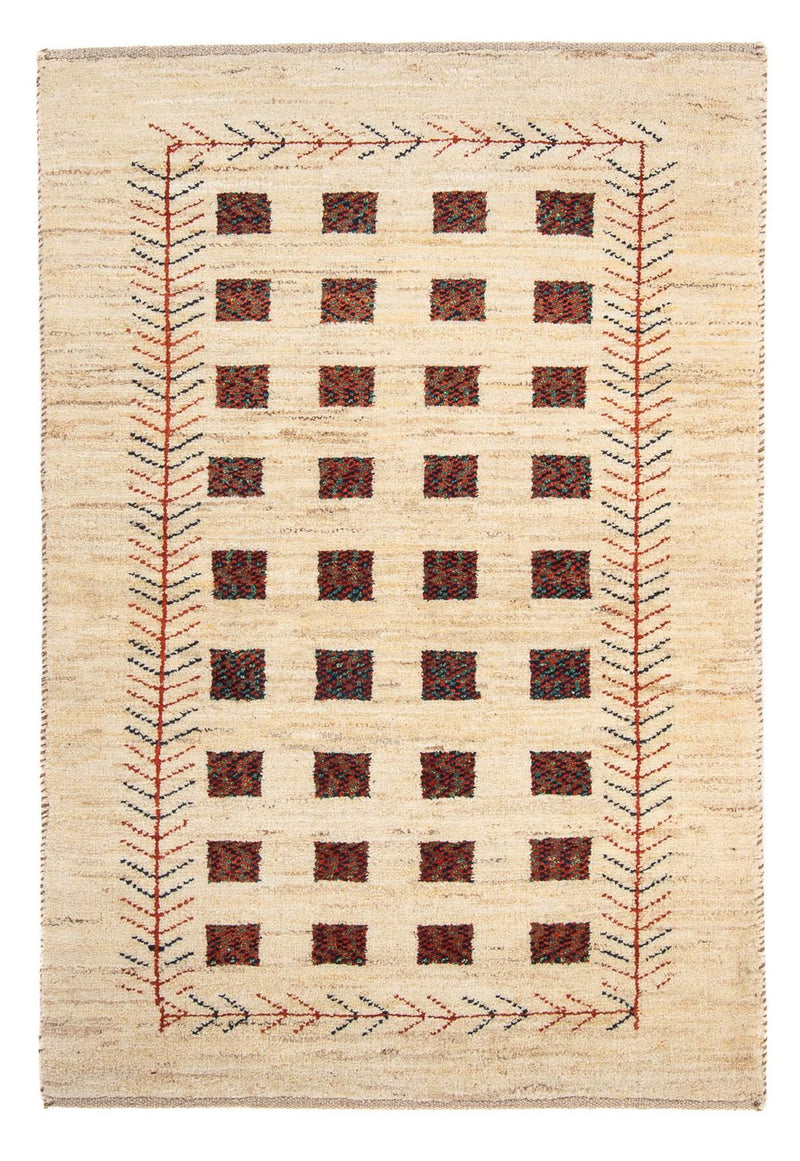 ペルシャギャベ 絨毯 135x84cm - ペルシャウールラグ