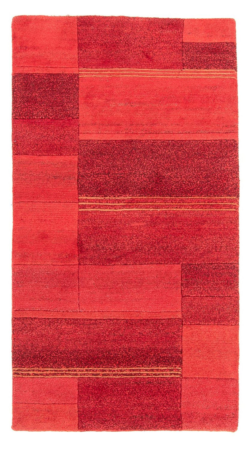 ネパール絨毯 140x73cm - ウールラグ