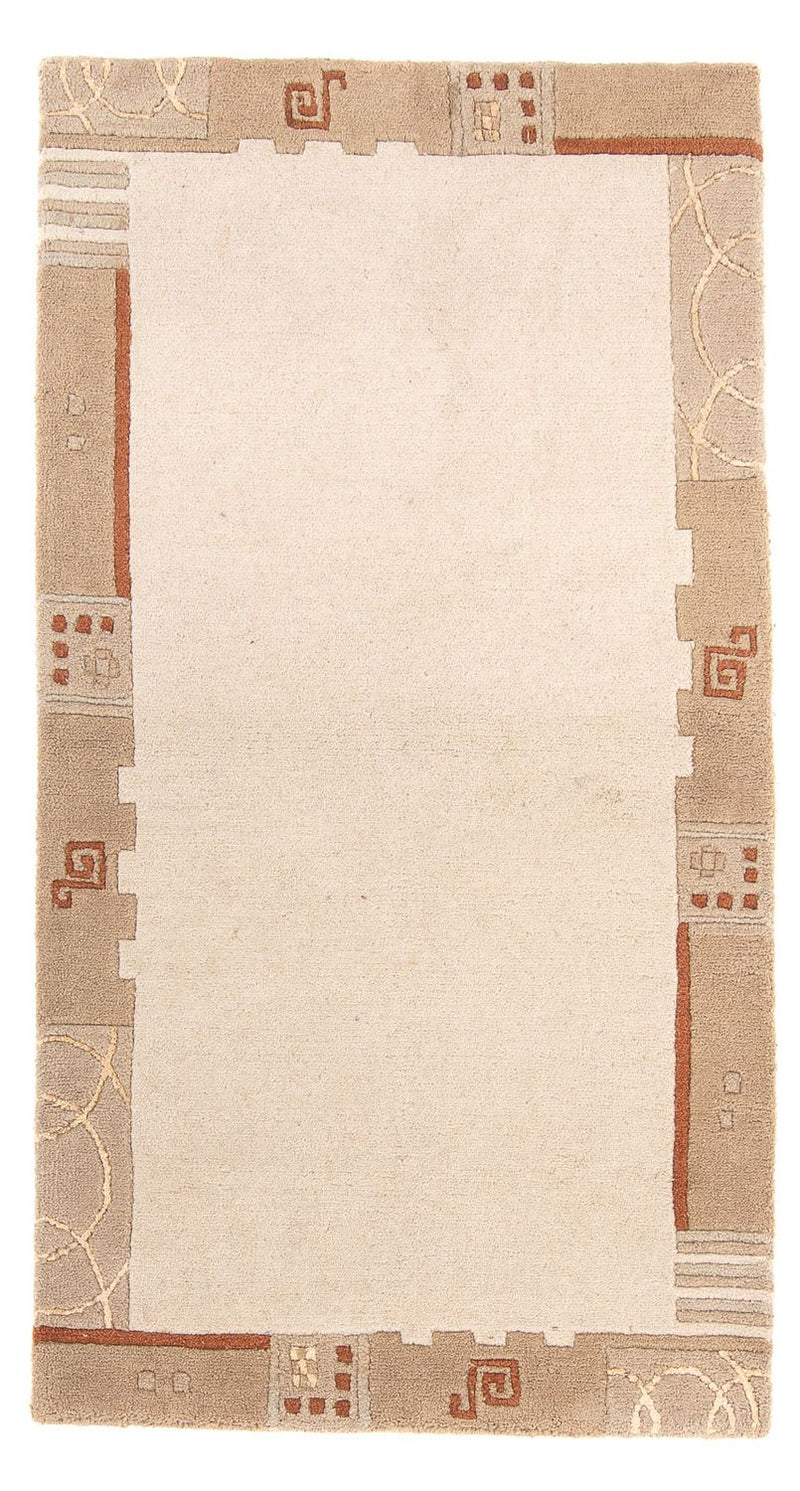 ネパール絨毯 150x80cm - ウールラグ