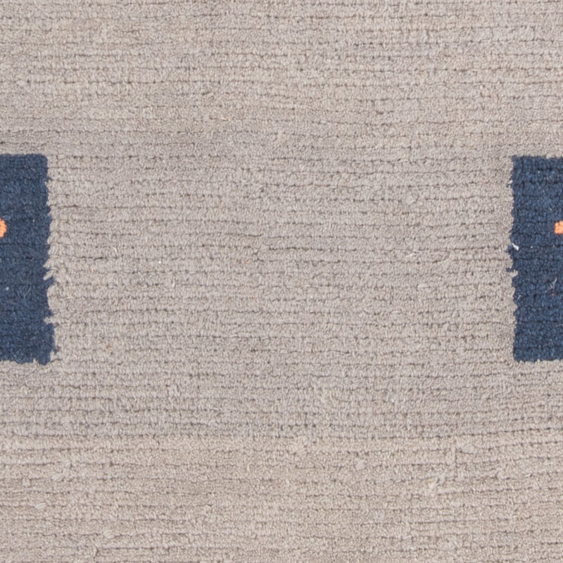 ネパール絨毯 140x70cm - ウールラグ