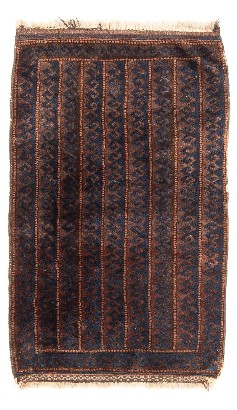 アフガン絨毯 100x61cm - オリエンタル絨毯