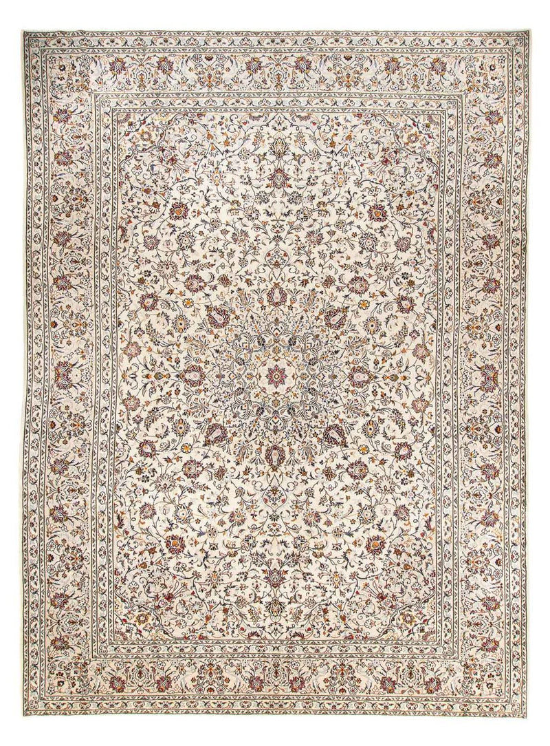 カシャーン 絨毯 398x295cm - ペルシャ絨毯