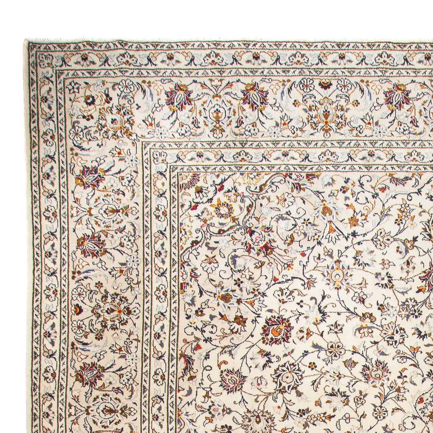 カシャーン 絨毯 398x295cm - ペルシャ絨毯