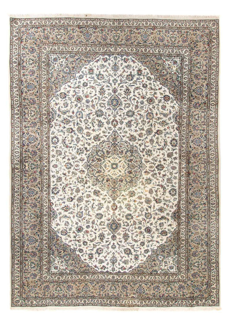 カシャーン 絨毯 356x250cm - ペルシャ絨毯