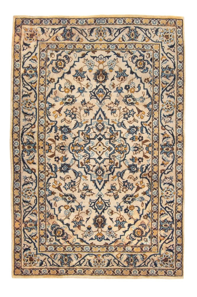 カシャーン 絨毯 150x100cm - ペルシャ絨毯