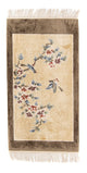 中国シルク 絨毯 120x61cm - オリエンタル絨毯