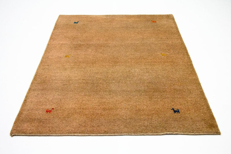 インド ギャベ 絨毯 200x140cm - ウールラグ