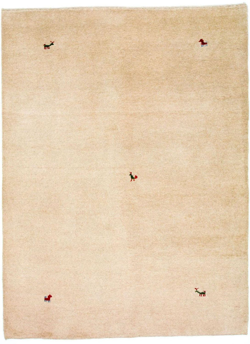 インド ギャベ 絨毯 240x170cm - ウールラグ