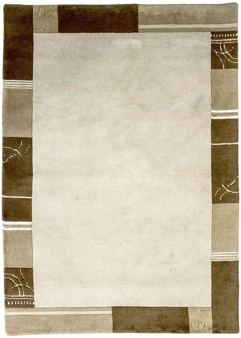 ネパール絨毯 195x144cm - ウールラグ