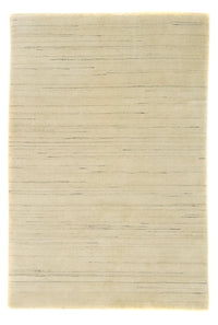 インド ギャベ 絨毯 - ウールラグ - ナチュラルホワイト – product image