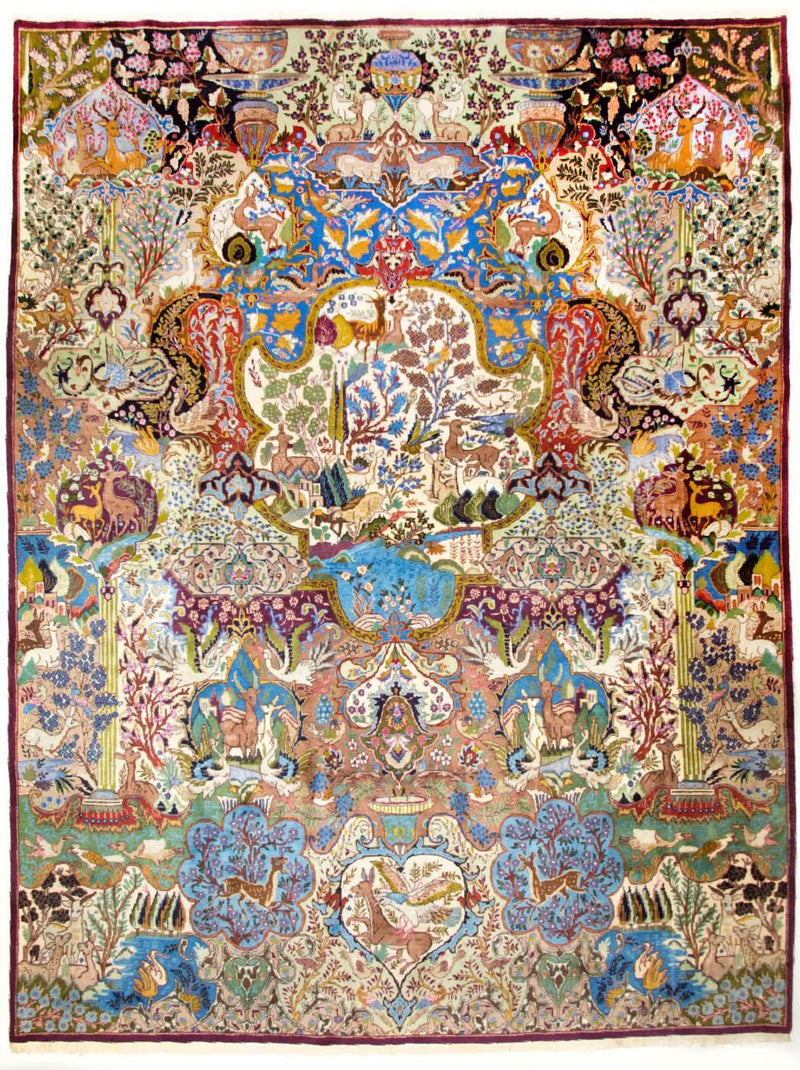 カシュマール 絨毯 390x300cm - ペルシャ絨毯