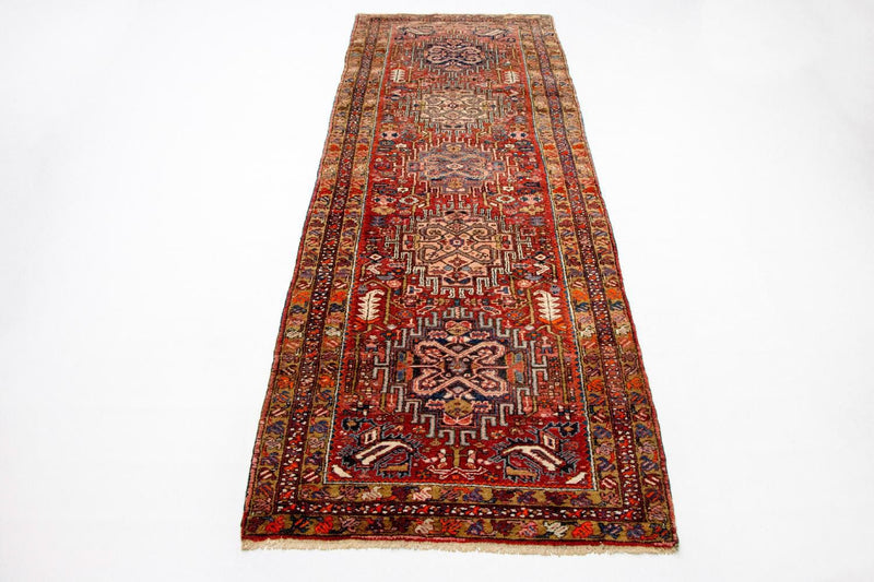カラジャ 絨毯 333x110cm - ペルシャ絨毯