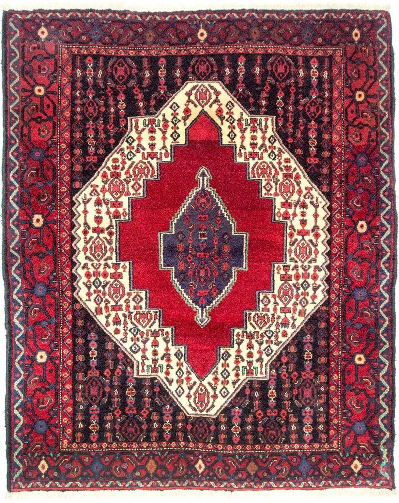 センネ 絨毯 158x126cm - ペルシャ絨毯