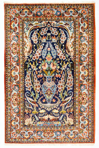 イスファハン 絨毯 160x106cm - ペルシャ絨毯 – product image