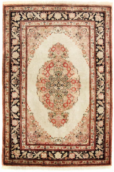 ゴム - シルク 絨毯 70x120cm - ペルシャ絨毯