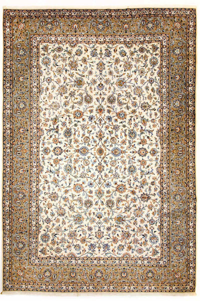 カシャーン 絨毯 307x413cm - ペルシャ絨毯