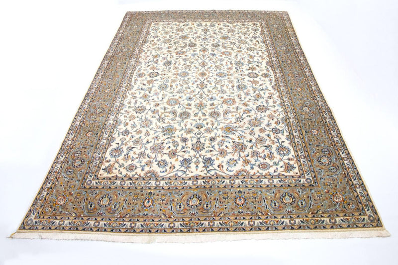 カシャーン 絨毯 413x307cm - ペルシャ絨毯