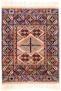 アフガン絨毯 140x120cm - オリエンタル絨毯 – product image