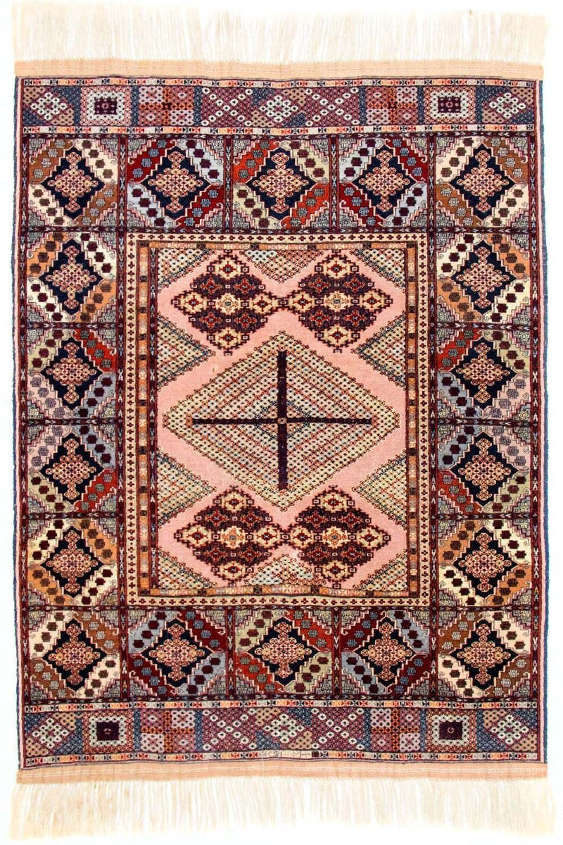 アフガン絨毯 140x120cm - オリエンタル絨毯
