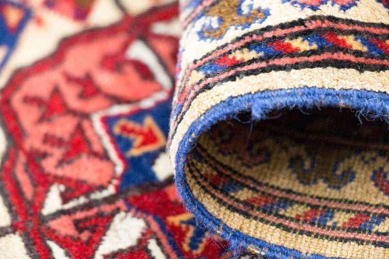 アフガンシルク 絨毯 284x82cm - オリエンタル絨毯