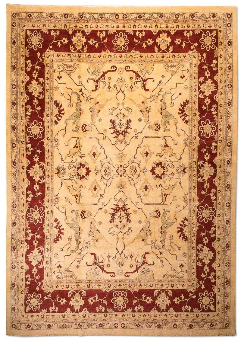 ツィーグラー絨毯 391x281cm - オリエンタル絨毯