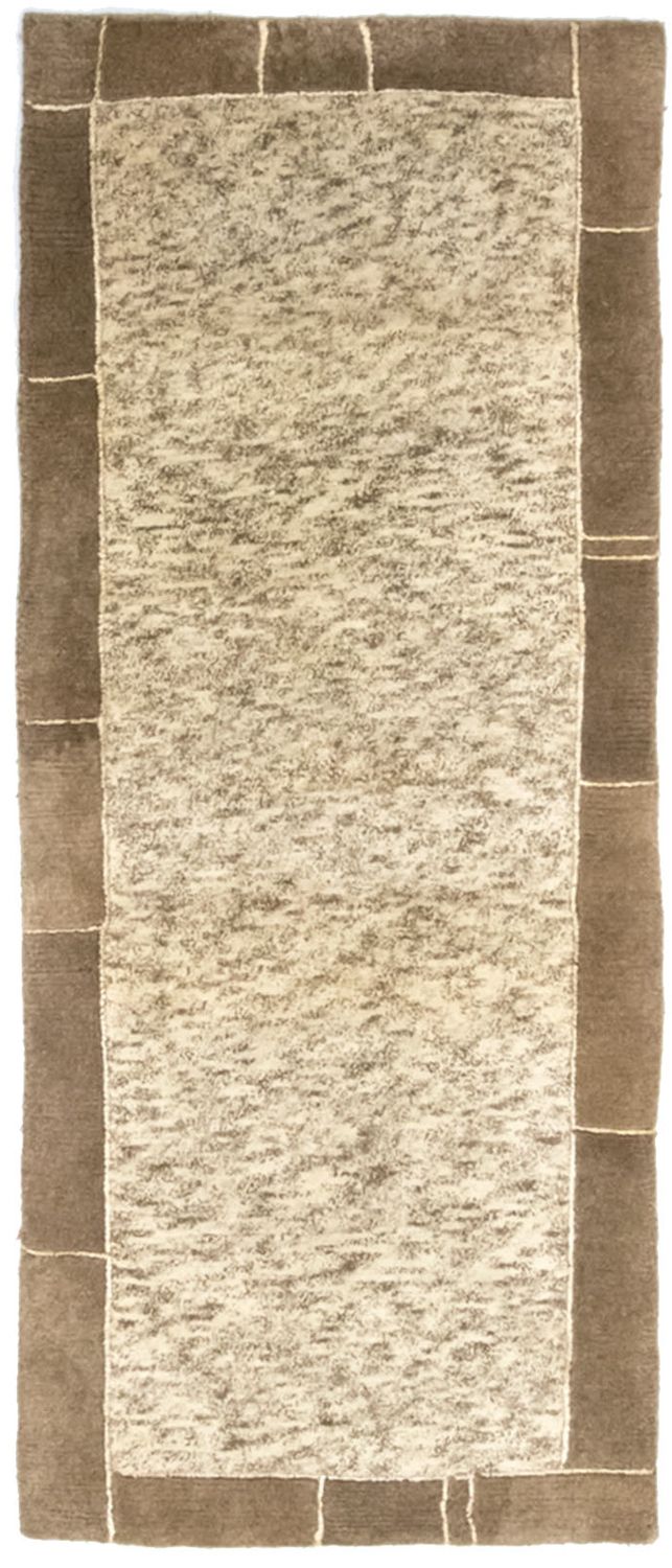 ネパール絨毯 200x84cm - ウールラグ
