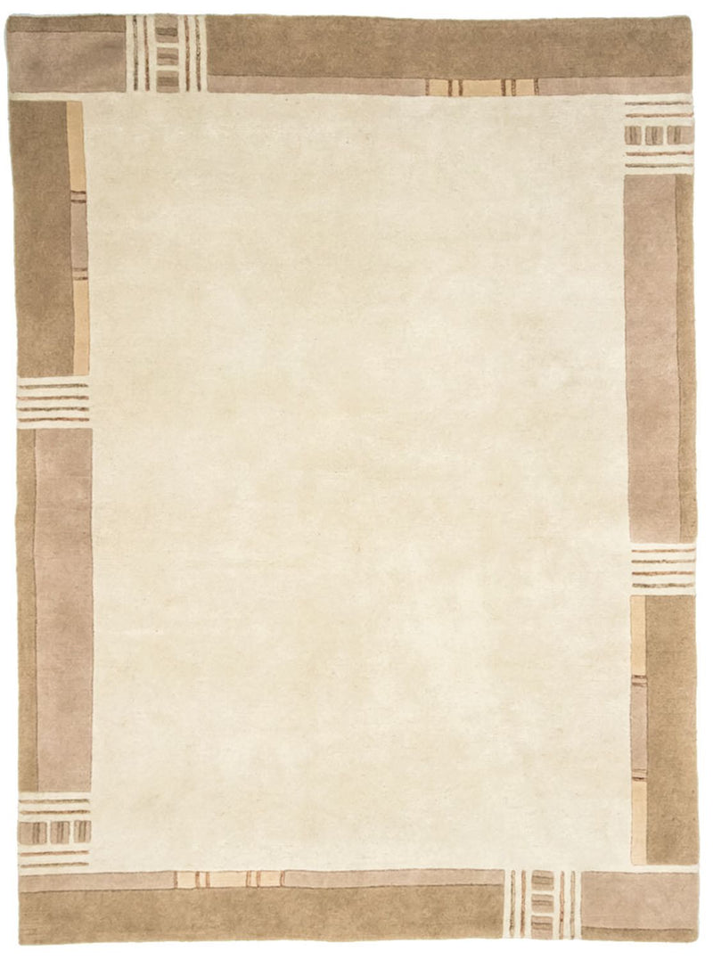 ネパール絨毯 241x175cm - ウールラグ