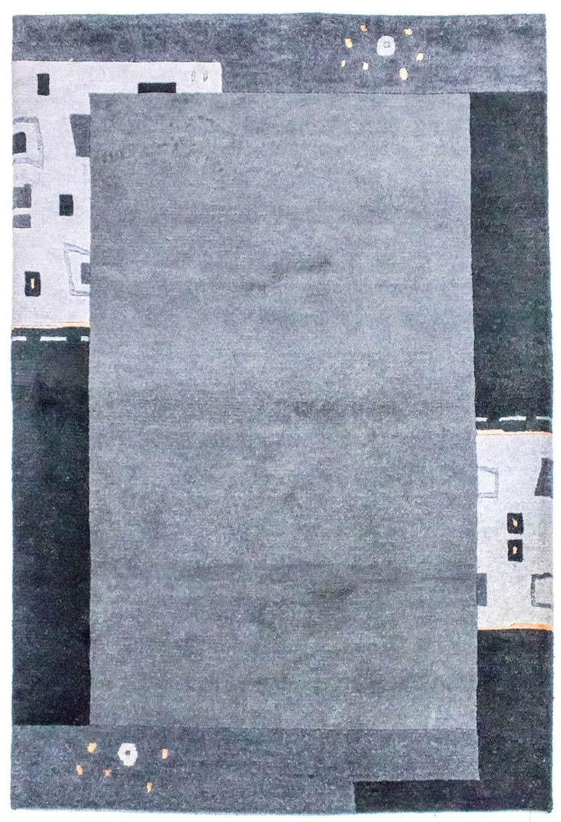 ネパール絨毯 180x124cm - ウールラグ