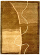 インド ギャベ 絨毯 199x145cm - ウールラグ