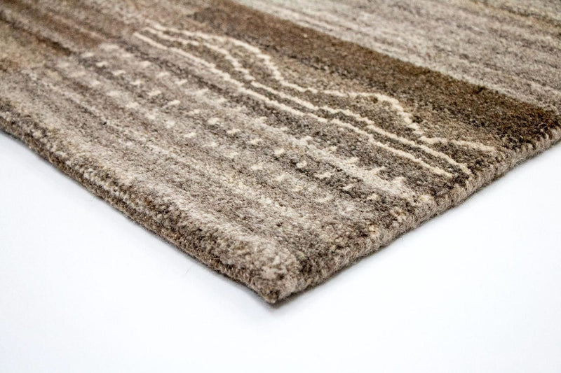 インド ギャベ 絨毯 200x140cm - ウールラグ