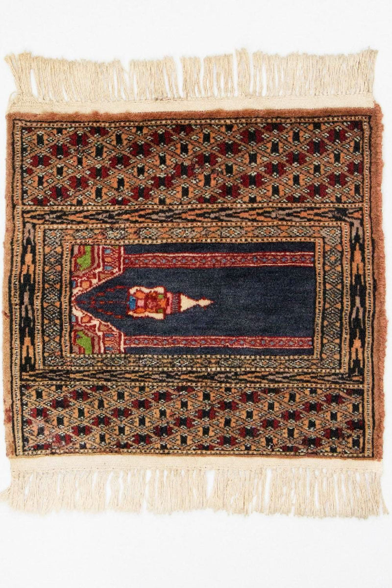 ブハラ 絨毯 44x47cm - オリエンタル絨毯
