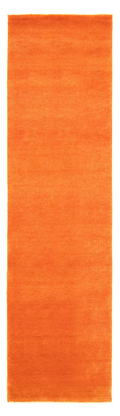 インド ギャベ 絨毯 80x200cm - ウールラグ