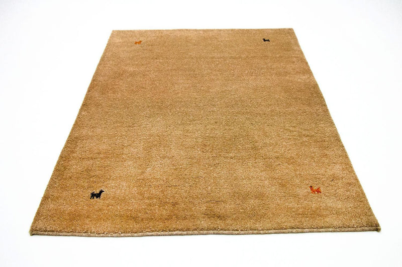 インド ギャベ 絨毯 200x140cm - ウールラグ
