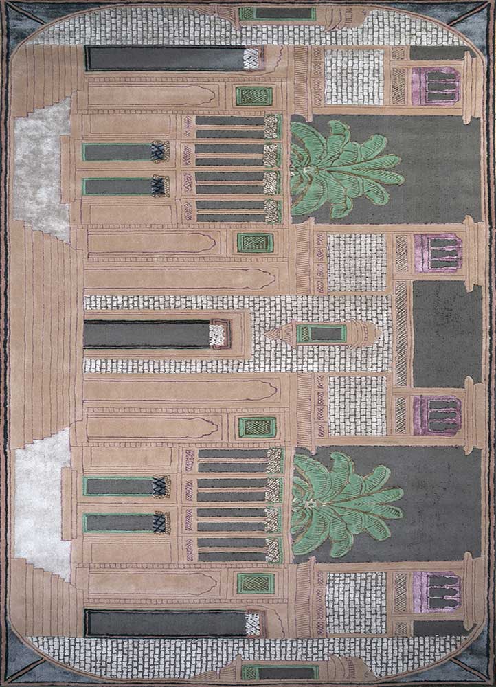 ウールラグ 500x205cm