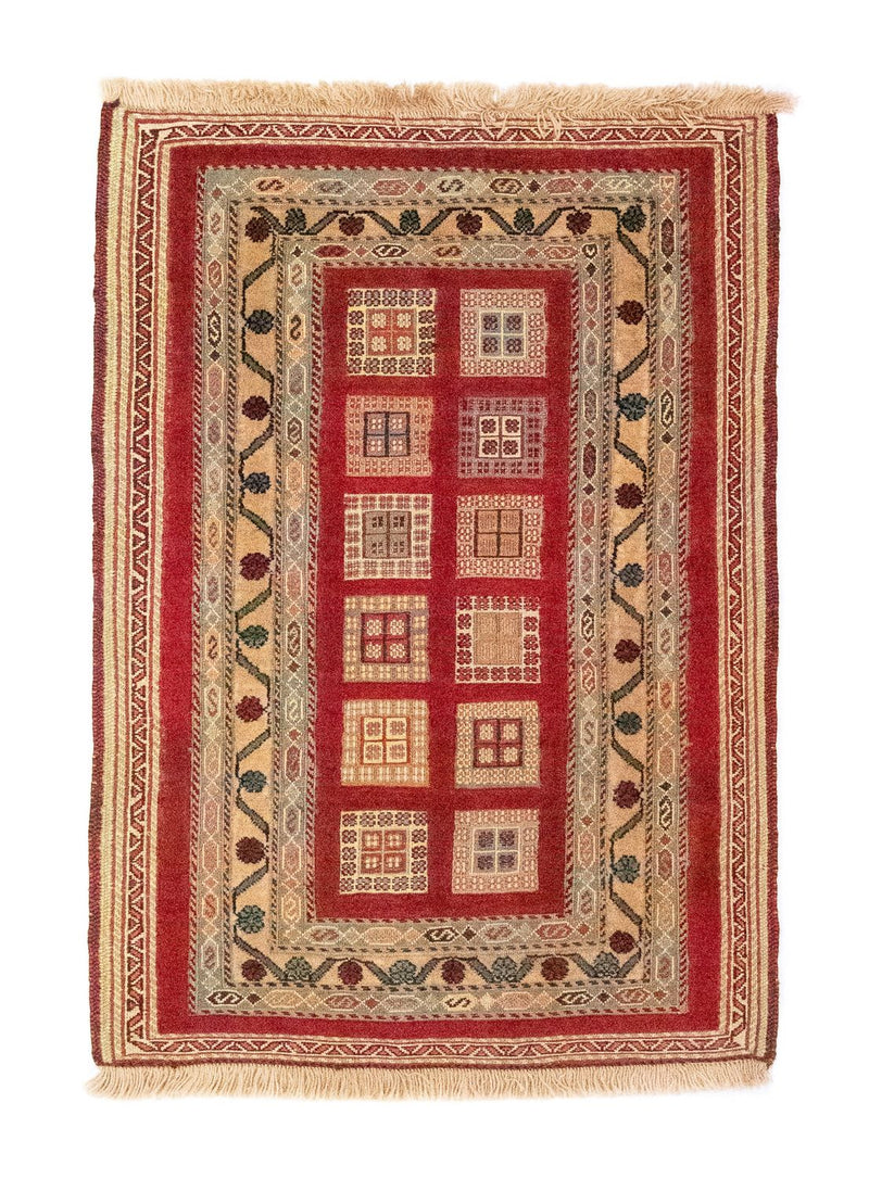 アフシャール・シルジャン 絨毯 114x81cm - ペルシャ絨毯