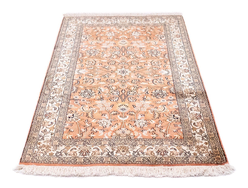 カシミールシルク 絨毯 122x76cm - オリエンタル絨毯