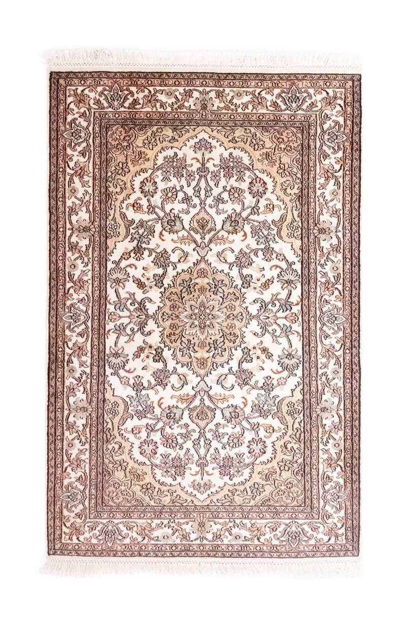 カシミールシルク 絨毯 125x80cm - オリエンタル絨毯